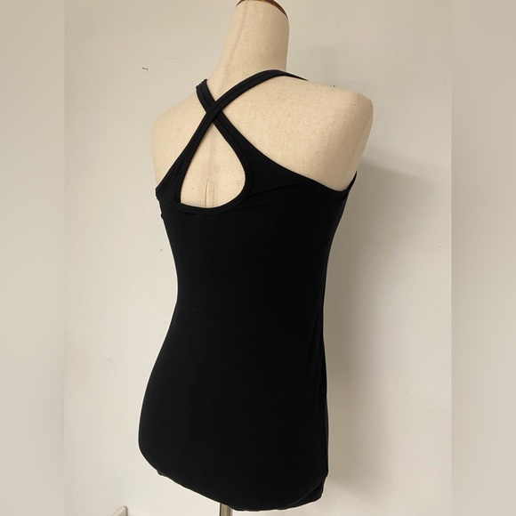 Ladies size large Black Tank Top with Zen Logo - Picture 3 of 8